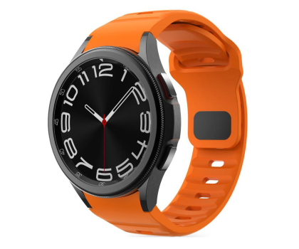 Pasek i akcesoria do zegarków TECH-PROTECT Silicone Line do Galaxy Watch 4 / 5 / 5 Pro / 6 / 7 / FE Ora 5906302313594